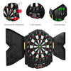 Electronic Dart Board Set LED Digital Dartboard 27 Games 216 Variations 12 Darts