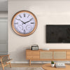 15" Kitchen Bathroom Wall Clock Station Indoor Outdoor Roman Numeral Garden Deco