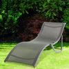 2pcs Recliner Chair In Outdoor Sun Lounger Balcony Garden Patio Furniture Rest