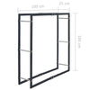 Metal Firewood Log Storage Rack Stand Holder Indoor/Outdoor Store Steel 14 Sizes