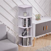 3/4 Tier Wooden Corner Shelf Plants Stand Storage Display Bookcase Organizer UK
