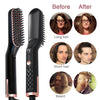 3in1 Electric Beard Hair Straightener Comb Brush Multifunctiona
