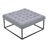 Square Coffee Table Footstool Pouffe Upholstered Foot Stool Pouffe Bench Seat