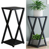 Nordic Plant Pot Stand Metal Holder Geometric Planter Chic Indoor Garden Display