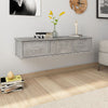 Wall-mounted Drawer Shelf Engineered Wood Wall Cabinet Multi Colours vidaXL