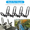 2 Pair Kayak Roof Rack Universal Fitment J Bars Canoe Boat Surf Ski Top Mount
