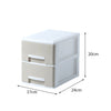 Plastic Storage Drawer Box Organizer Cabinet Home Office Table Desktop Tidy Unit
