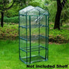 4 Tier Mini Greenhouse Walk In Grow Bag Green House PVC Cover Plastic Garden