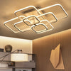 Modern LED Ceiling Light Bedroom Living Room Dimmable Pendant Lamp With Remote