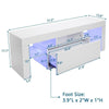 TV Unit Cabinet Cupboard Sideboard TV Stand RGB Light Living Room Table