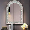 Large Arch Wall Mirror Bathroom Bathroom Living Room Crystal Diamond Glass Strip