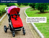 Baby Stroller Warm Sleeping Bag Universal Footmuff Windproof Stroller Cushions