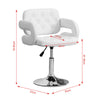 Beauty Salon Chair PU Leather Barber Hairdressing Swivel Chair Kitchen Bar Stool