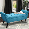 Bedside Bed End Bench Sofa Side Window Seat Velvet Upholstered Pouffe Footstool