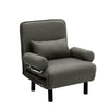 Faux Leather Fabric Sofa Bed Recliner Chair Bed 2/3 Seater Couch Sleeper Sofabed