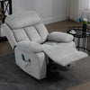 Recliner Armchair 8 Point Electric Heated Massage Sofa Arm Chair Lounge Home