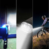 Bike Bicycle Lights USB LED Rechargeable Set Mountain Cycle Front Back Headlight