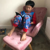 Anti-slip Children Kid Sofa Set Armchair Stool Seat Button Backrest Accent Chair
