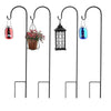 8x Border Garden Shepherds Crook Hooks for Bird Feeders & Lanterns 3 Colors 90cm