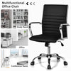 Executive Office Chair Ergonomic High Back PU Leather Swivel Computer Desk Chair