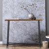UK Industrial Metal Console Table Hallway Sofa Table Home Office Compact Display