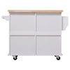 Kitchen Island Breakfast Bar Table Cabinet Cupboard with Shelf/Wine Rack/Drawers