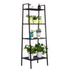 4 Tiers Stand Shelves Display Storage Shelving Unit Home Living Room Bookshelf
