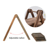 3-tier Tray Storage Rack Wooden Carbonized Vegetable Shelf Kitchen Hotel