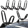 2 Pair Kayak Roof Rack Universal Fitment J Bars Canoe Boat Surf Ski Top Mount