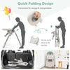 Adjustable Baby High Chair Foldable Reclining Infant Highchair Removable Trays