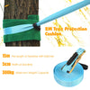 Kids Ninja Obstacle Course Line Slackline 15m Ninja Slackline Kit Hanging 300 KG