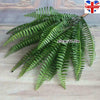Large Artificial Plants Fake Leaf Foliage Bush Home Office Garden Outdoor Decor