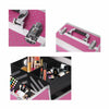 Large Womens Vanity Case Beauty Box Make up Cosmetics Nail Tech Storage Travel