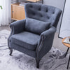 Orthopedic High Wing Back Chesterfield Queen Anne Chair Fireside Sofa Armchairs