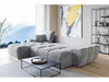 Easy Velvet Corner Sofa Bed with Storage and Pillows , Universal Sofa Bed