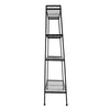 4 Tier Metal Ladder Shelf Flower Plant Stands Corner Storage Shelves Bookshelf
