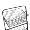3Tier Metal Vegetable Stand Fruit Storage Rack Basket Kitchen Multipurpose Shelf