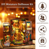 DIY Miniature Dollhouse Kit 1:24 Scale Wooden Room Making Kit with brWfm