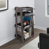 4-Tier Vinyl Record Storage Record Player Stand Side Table for Home Office Study