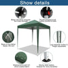 Gazebo Pop-up Waterproof Outdoor Garden Marquee Canopy Wedding Party Tent 2x2M