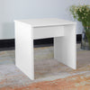 Dressing Table with Drawers, Mirror Stool Set Makeup Desk Vanity Table Bedroom