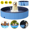 Foldable Dog Pool Collapsible Hard PVC Pet Dog Swimming Bath Tub Pet Wading Pool