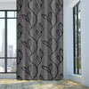 2PCS Leaves Pattern Voile Panel Net Curtain Window Curtains Home Decors 2color