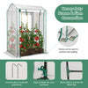Walk-in Greenhouse Portable Garden Plants Growhouse W/ 2 Zippered Roll up Doors