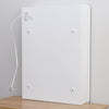 Illuminated LED Bathroom Mirror Cabinet Vanity Light Sensor Demister Pad Clock