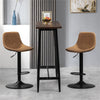 2/4PCS Swivel Gas Lift Barstools Bar Chairs Ergonomic Counter Seat Soft Cushion