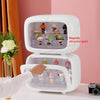 Action Figures Display Case Dustproof Large Box Clear Collectibles Model Cabinet