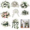 Artificial Flower Bouquet Ball Wedding Table Pedestal Road Lead Outdoor Decor