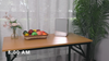 Mini Fridge with LED Mirror Portable Cooler Warmer Table Top Bedroom Makeup