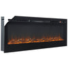 Wall Mounted/Insert Electric Fireplace 12 LED Flame Effect Fire Burner 36-60inch